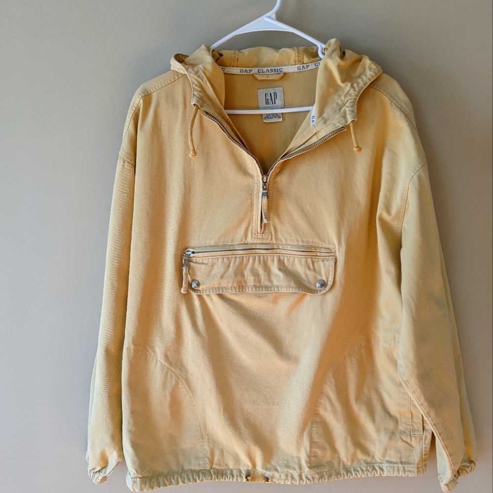 Vintage GAP unisex oversized Anorak pull over jacket. Medium